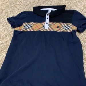 Burberry polo boy shirt